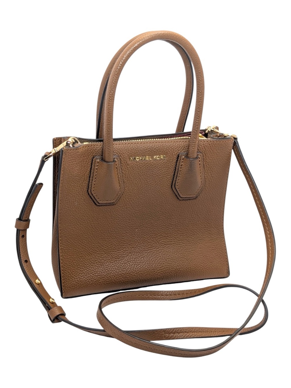Michael Kors Mercer Medium Mini Messenger Bag Cross Body Satchel Purse Boho